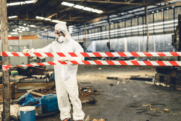 Professional Unattended Death Cleanup technician working in Vernon, UT